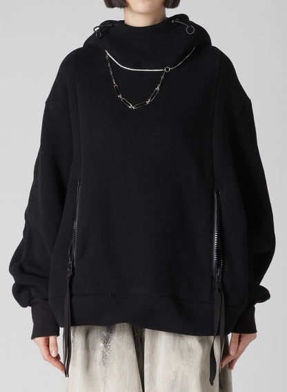 Liy/C BRUSHED FRENCH TERRY As HOODY