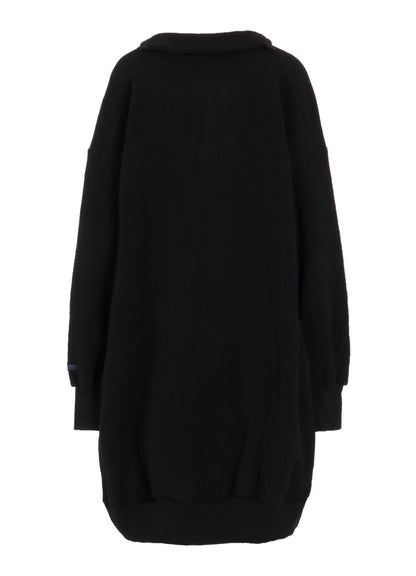 Liy/C BRUSHED FRENCH TERRY BUTTON D CARDIGAN