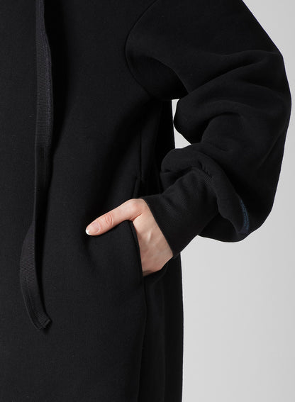 Liy/C BRUSHED FRENCH TERRY BUTTON D CARDIGAN