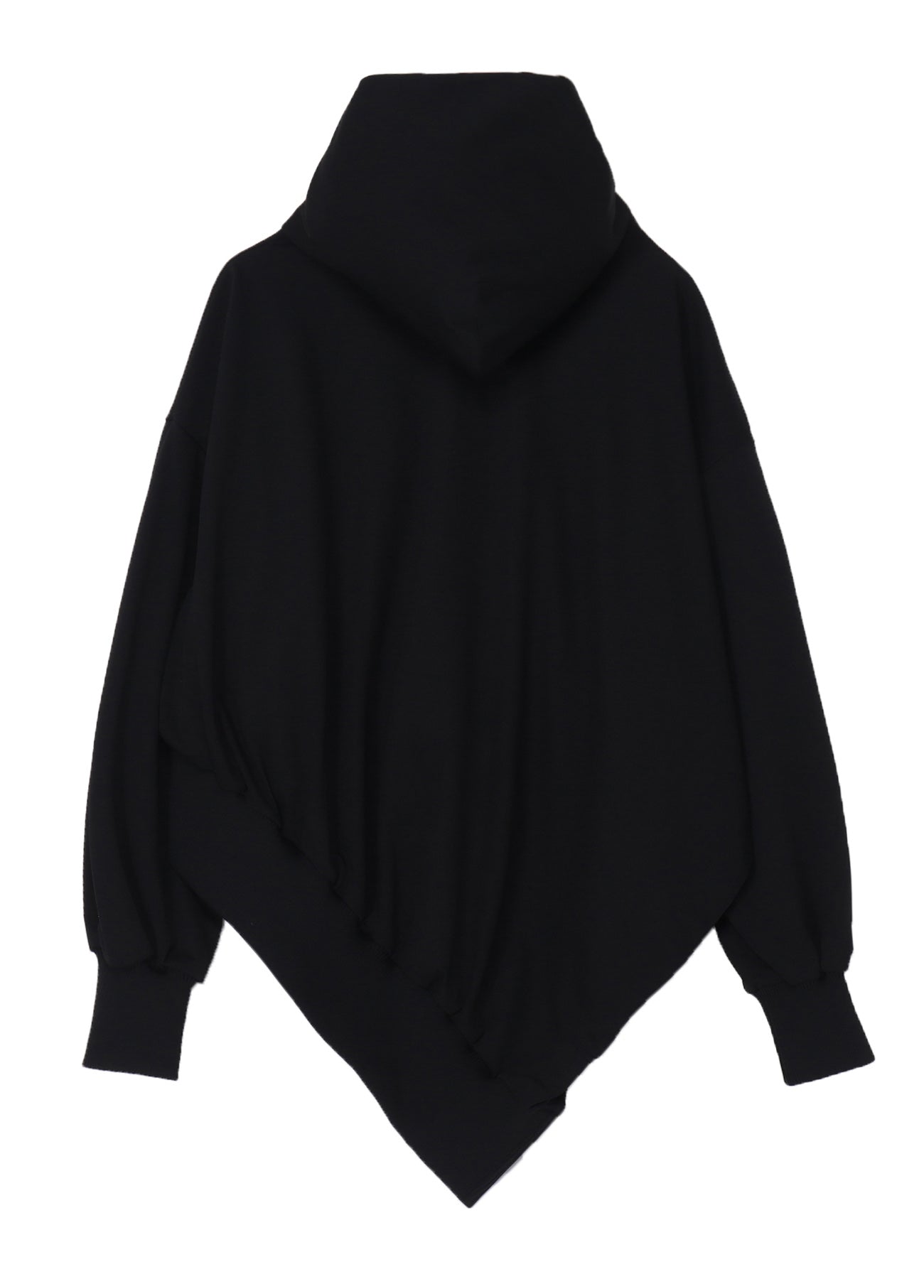 Pe JERSEY TWILL UNBALANCED HOODIE A