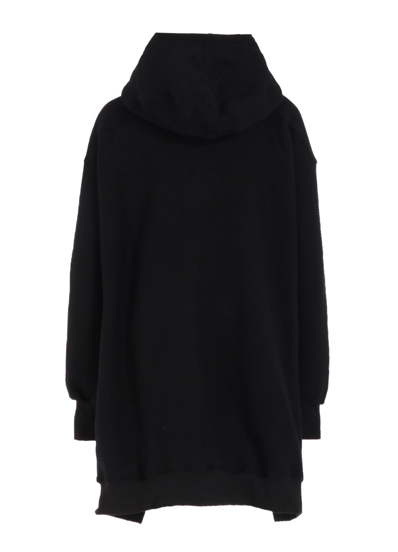 Liy/C BRUSHED FRENCH TERRY UNBALANCED HOODIE B