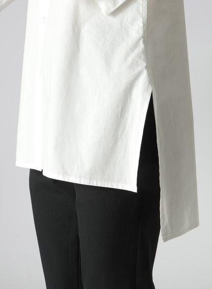 COTTON BROAD R BOX DETAIL BLOUSE