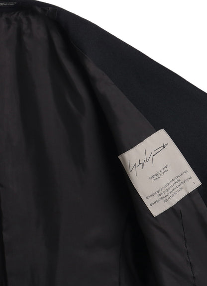 MILLING SERGE DRAPED JACKET