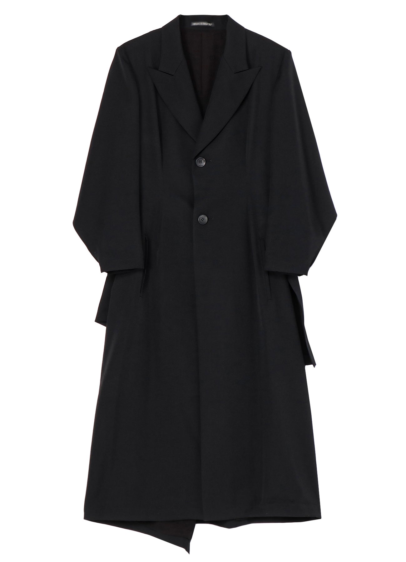 GABARDINE BOX SLV LONG JACKET