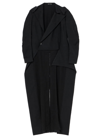 GABARDINE D TUXEDO JACKET