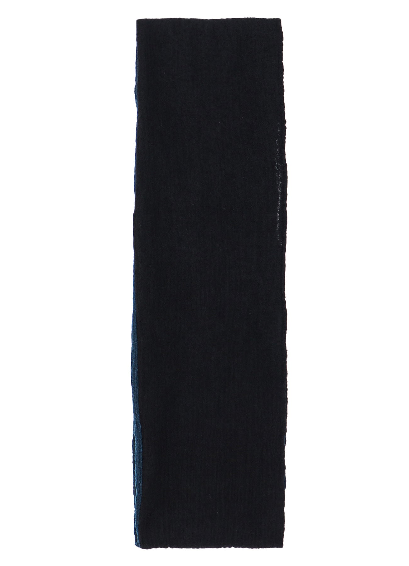 SHRINK WOOL CREPE PANEL NECK WARMER