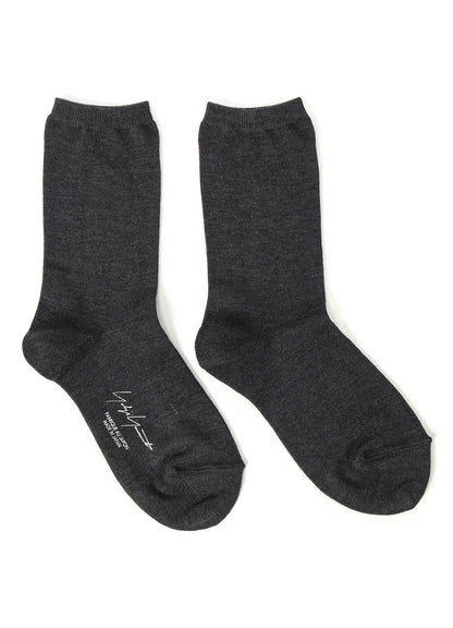 C/AC PLAIN WEAVE PLAIN SOCKS