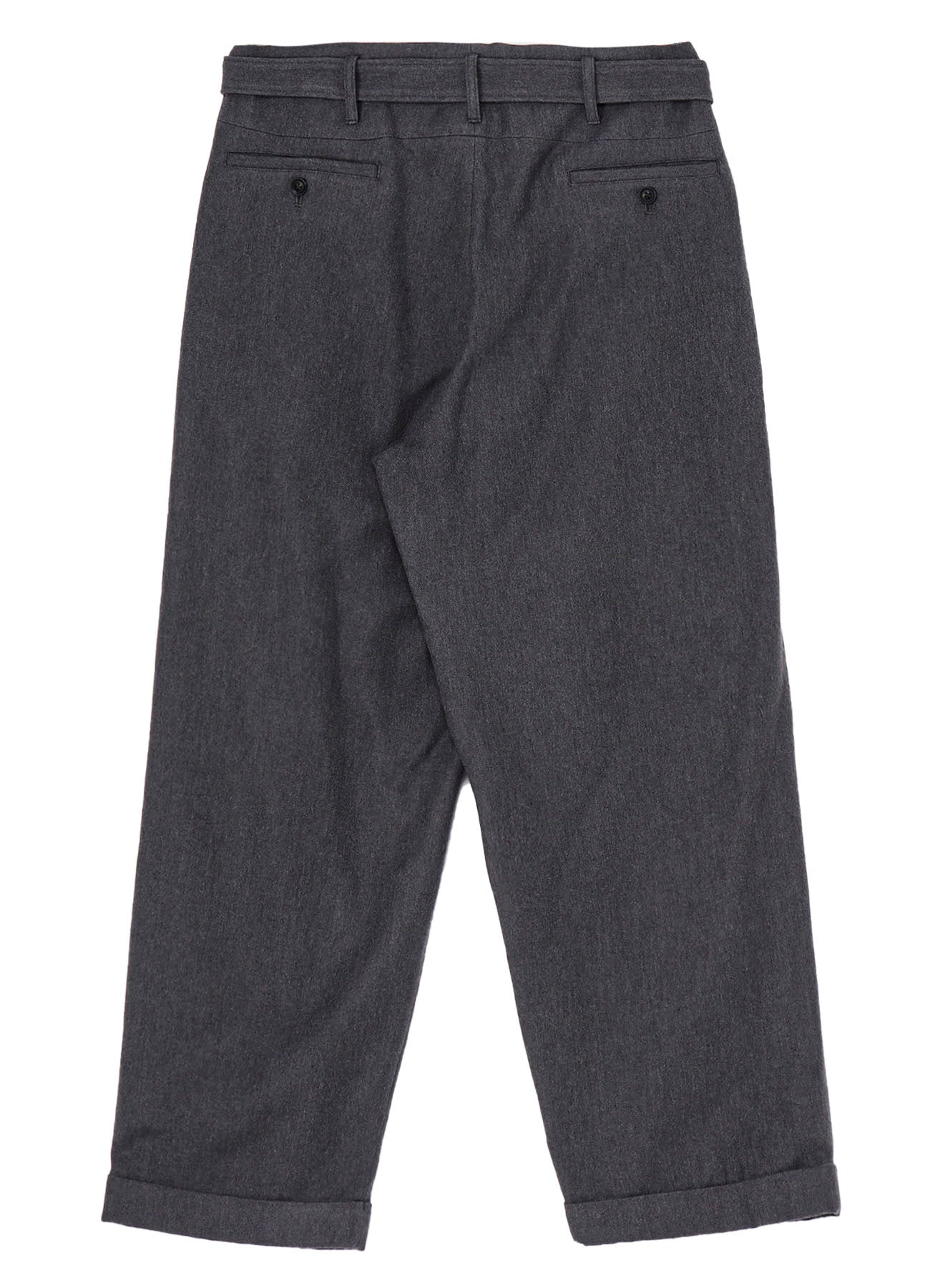 W/C TWILL WASHER 2TUCKS PANTS