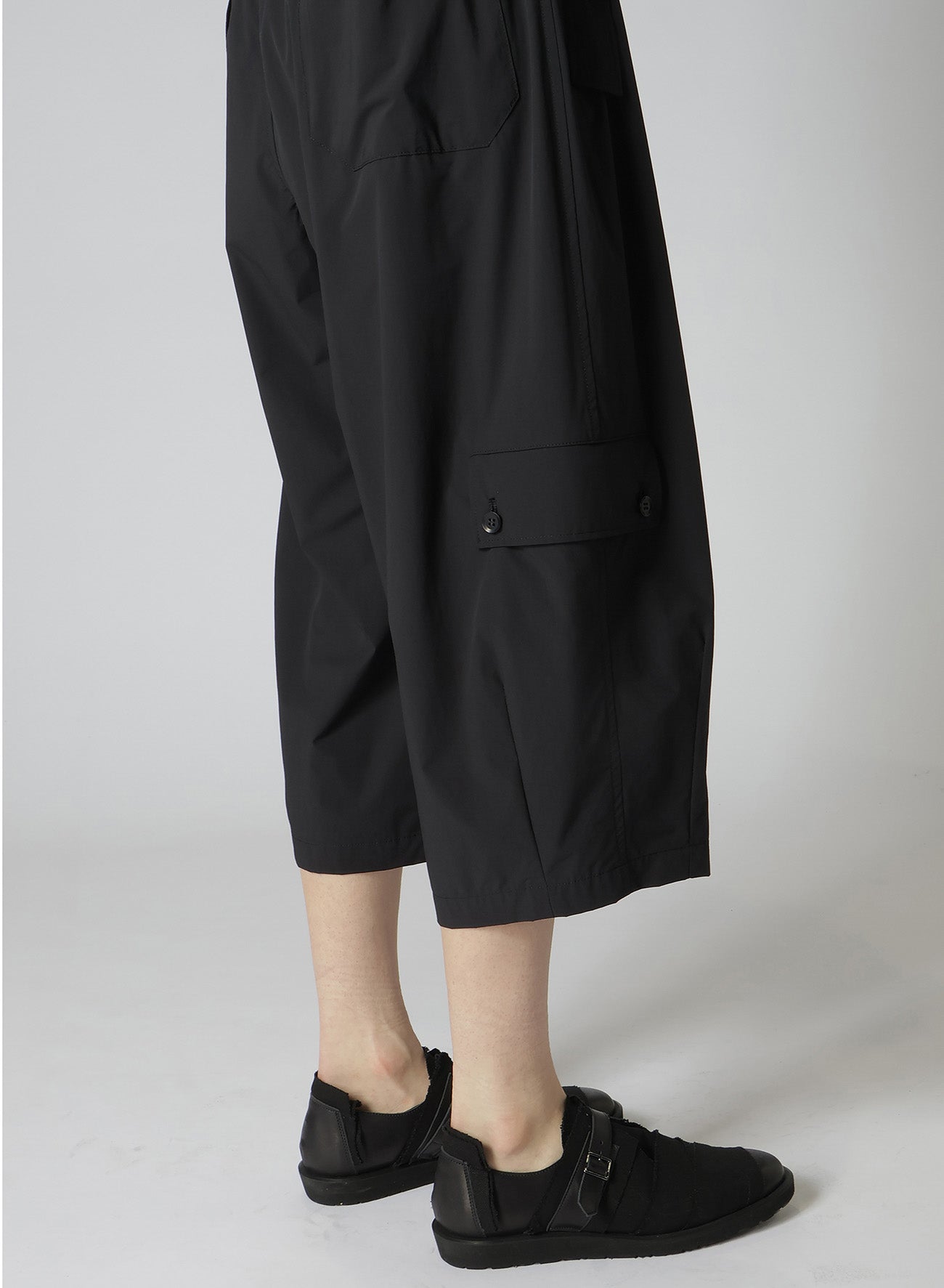 Ny STRETCH POCKET DETAIL WIDE PANTS