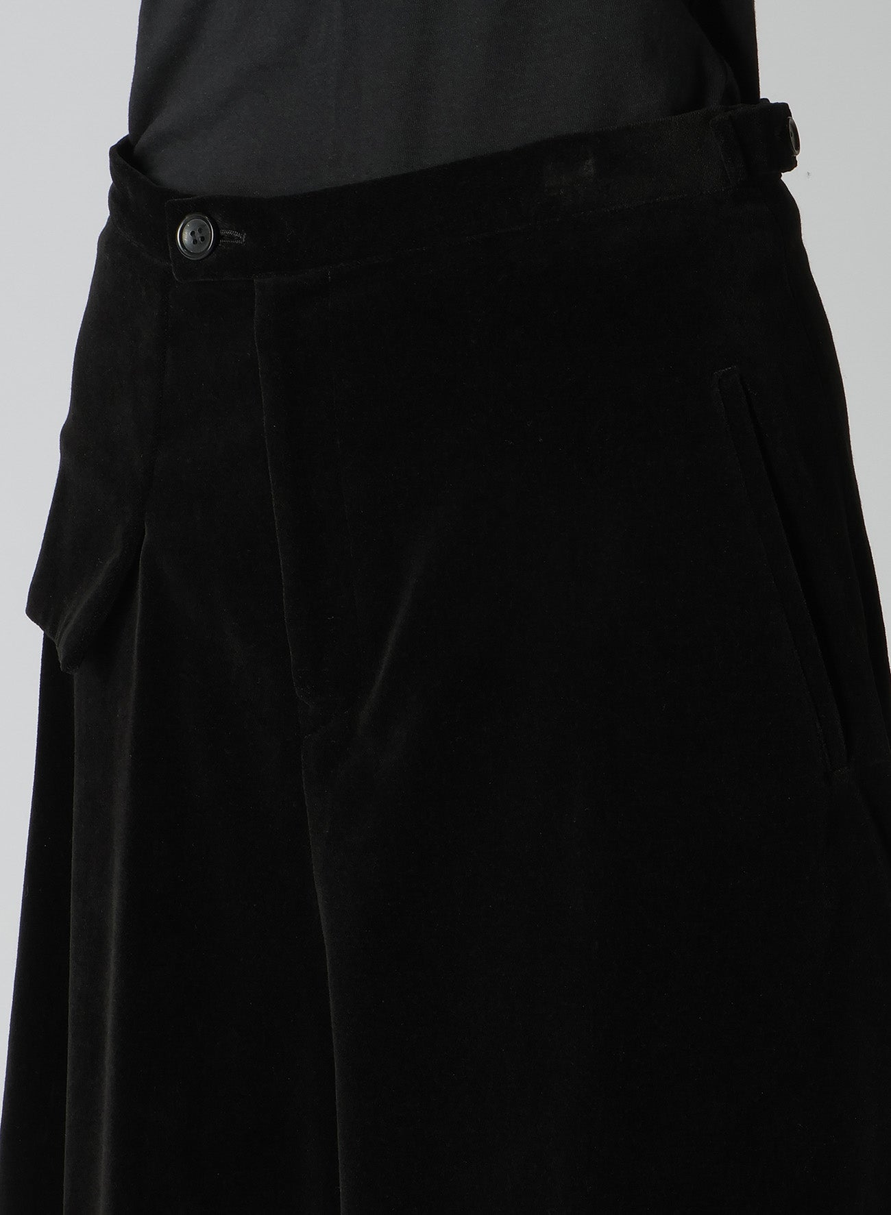 C/Ry VELVET R LAYERED PANTS