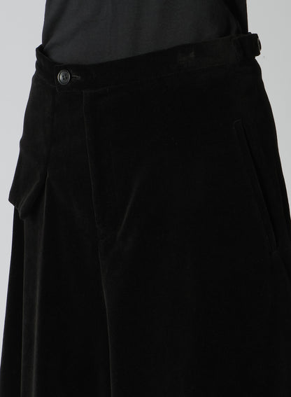 C/Ry VELVET R LAYERED PANTS