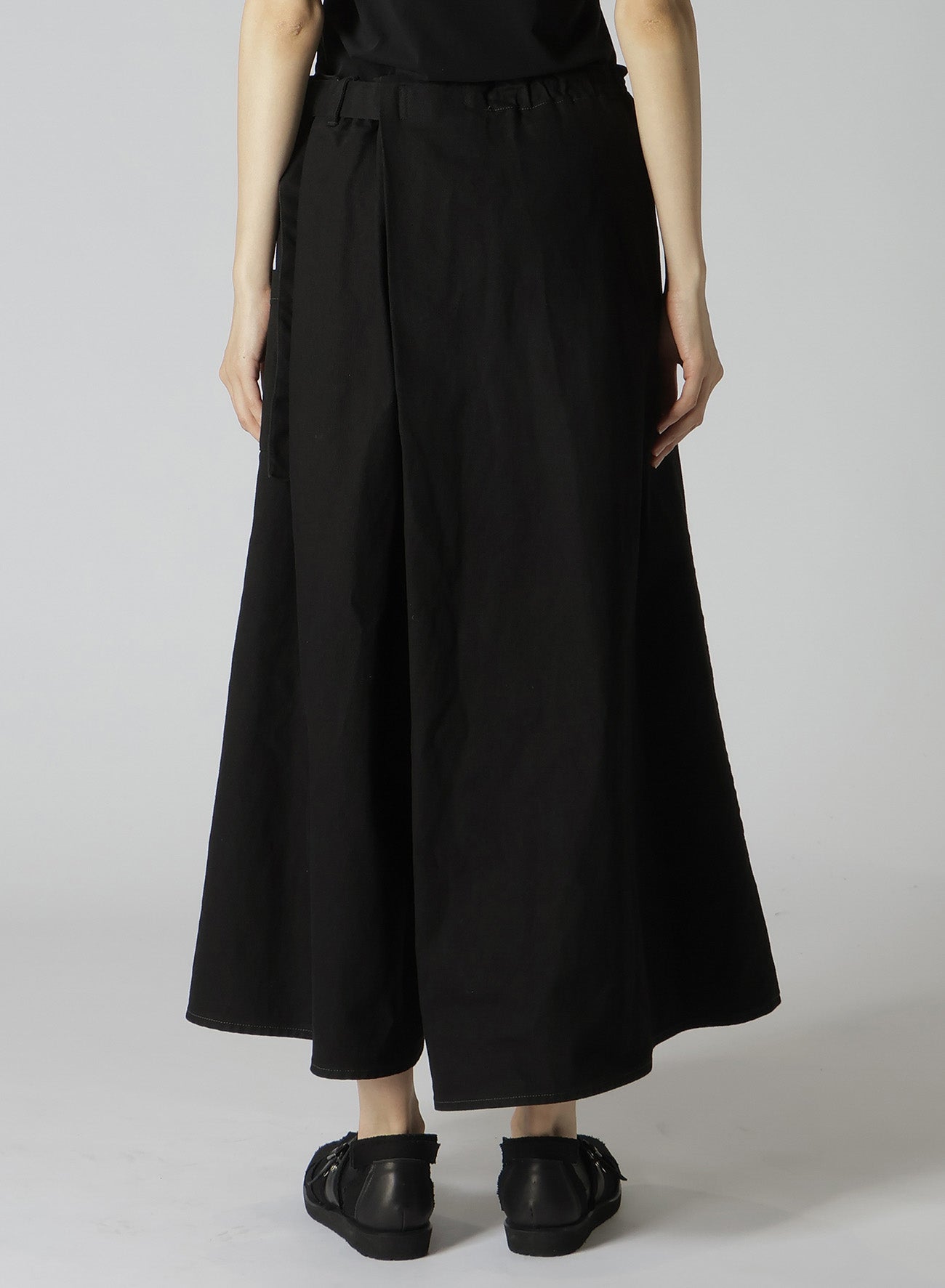 20 KATSURAGI R WRAP SKIRT PANTS B