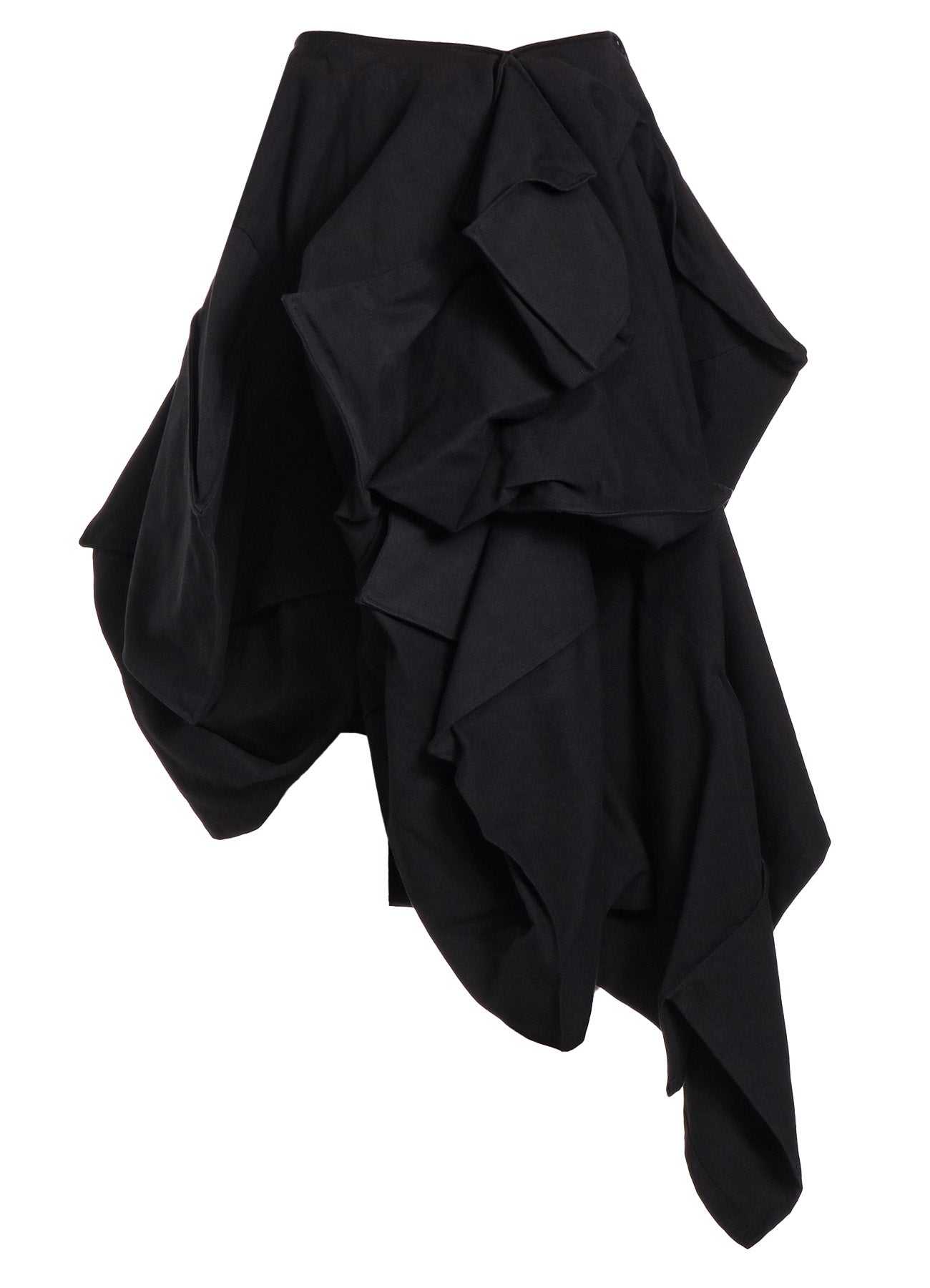 C/HEMP BACKSIDE UNIFORM TWILL L BOX DETAIL SKIRT A – THE SHOP YOHJI YAMAMOTO