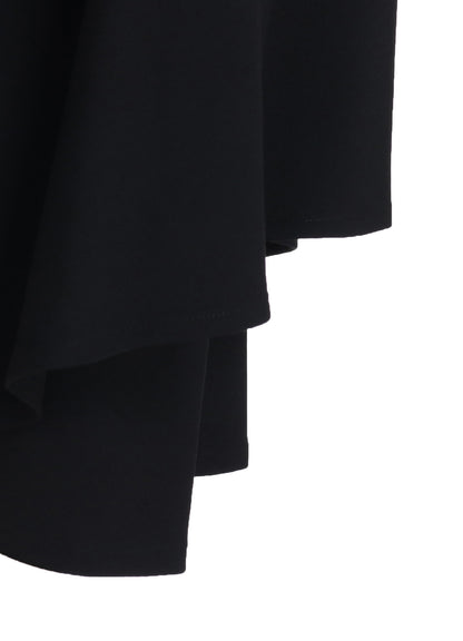 GABARDINE GATHERED SKIRT