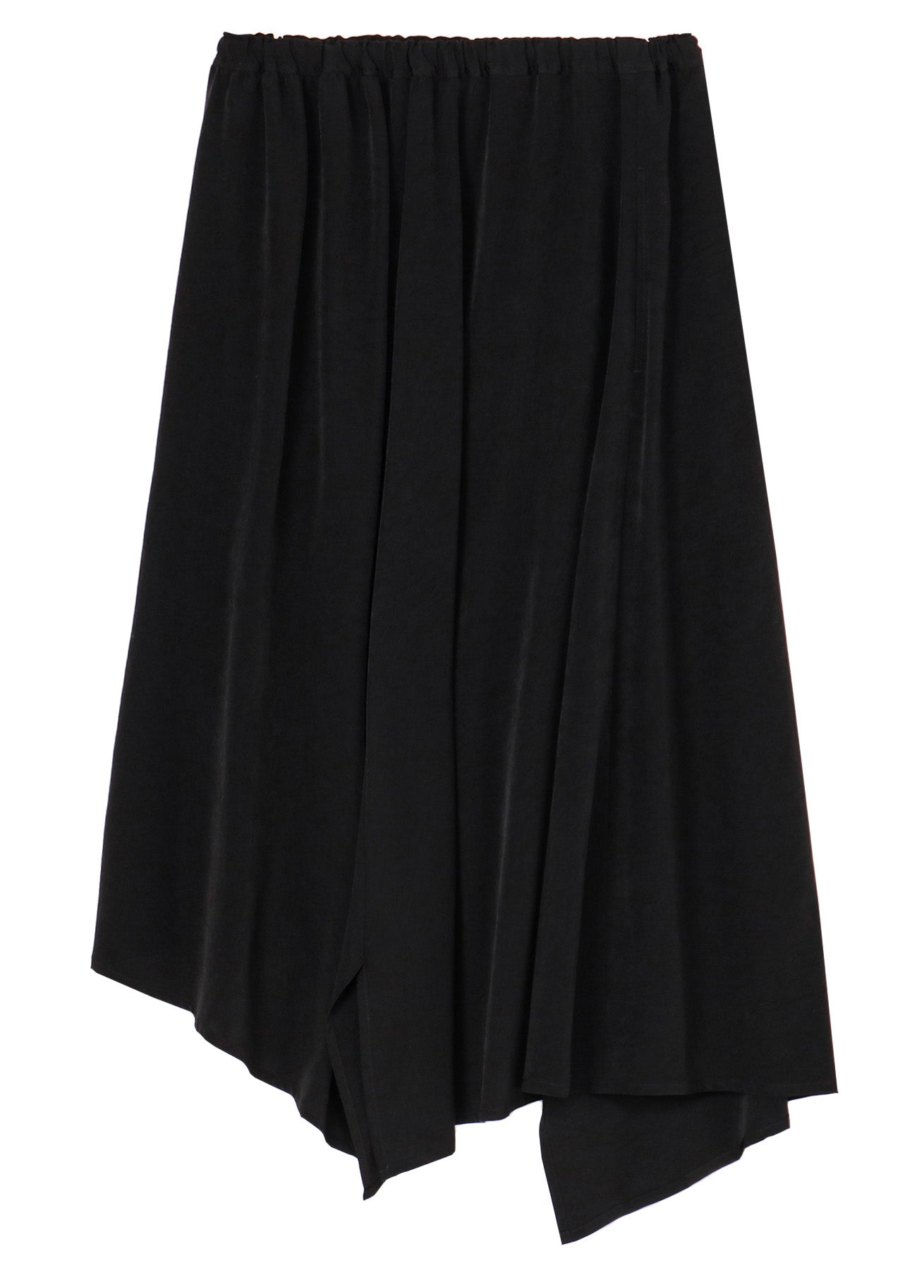 TA/PE CREPE DE CHINE WIDE GATHERED SKIRT