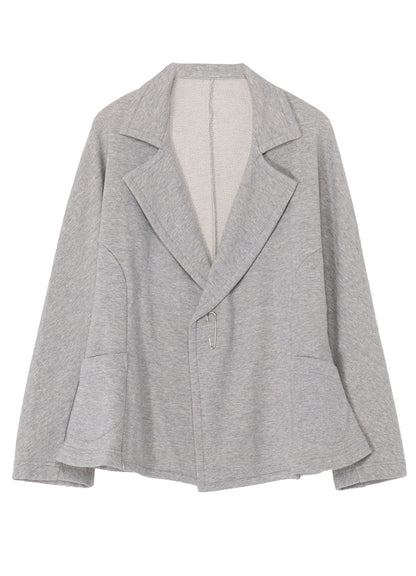 30/10 FRENCH TERRY FLARED JACKET LIKE CARDIGAN