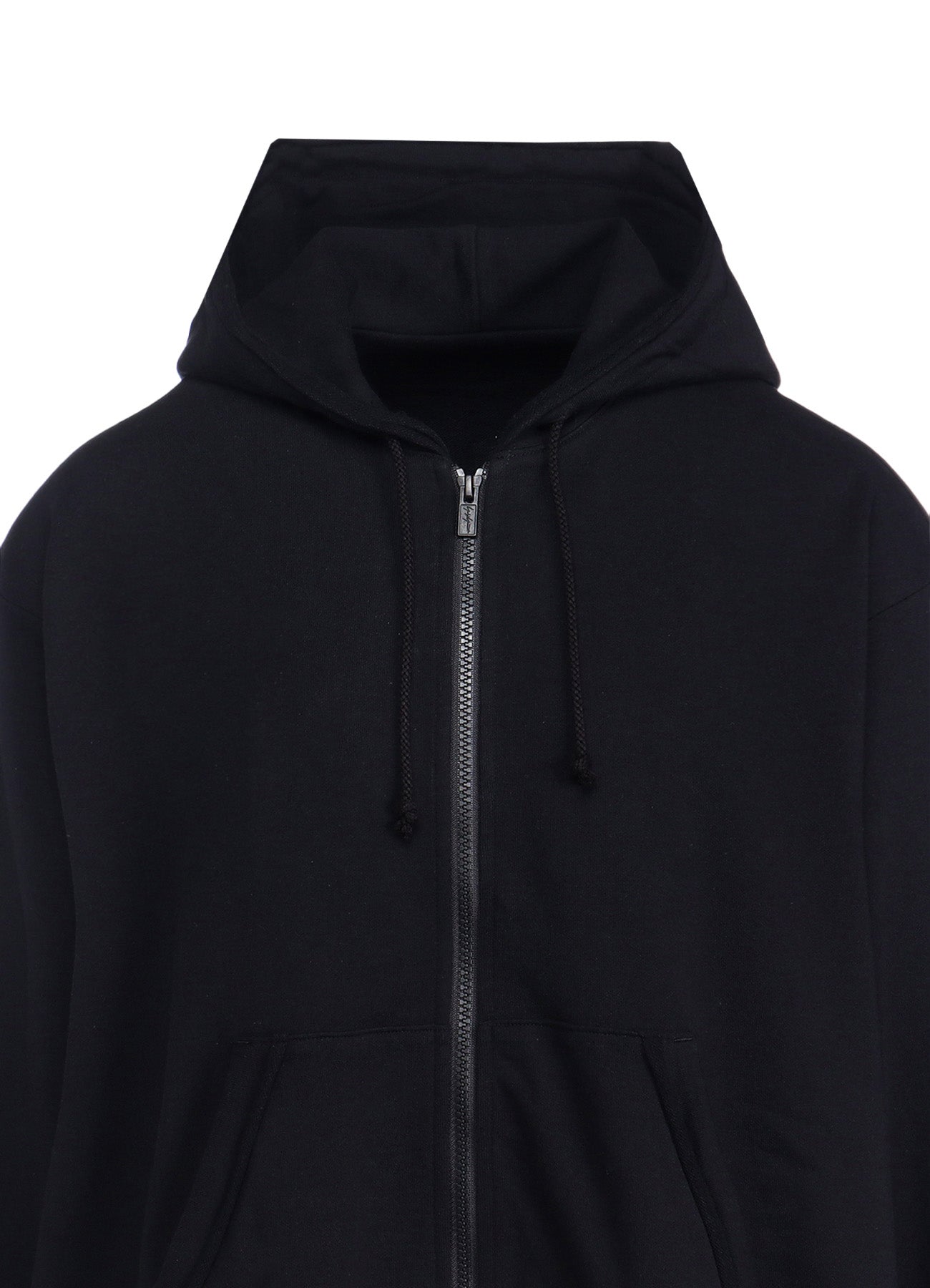 40/20 COMBED MINI FRENCH TERRY CUT-OFF DETAIL HOODIE