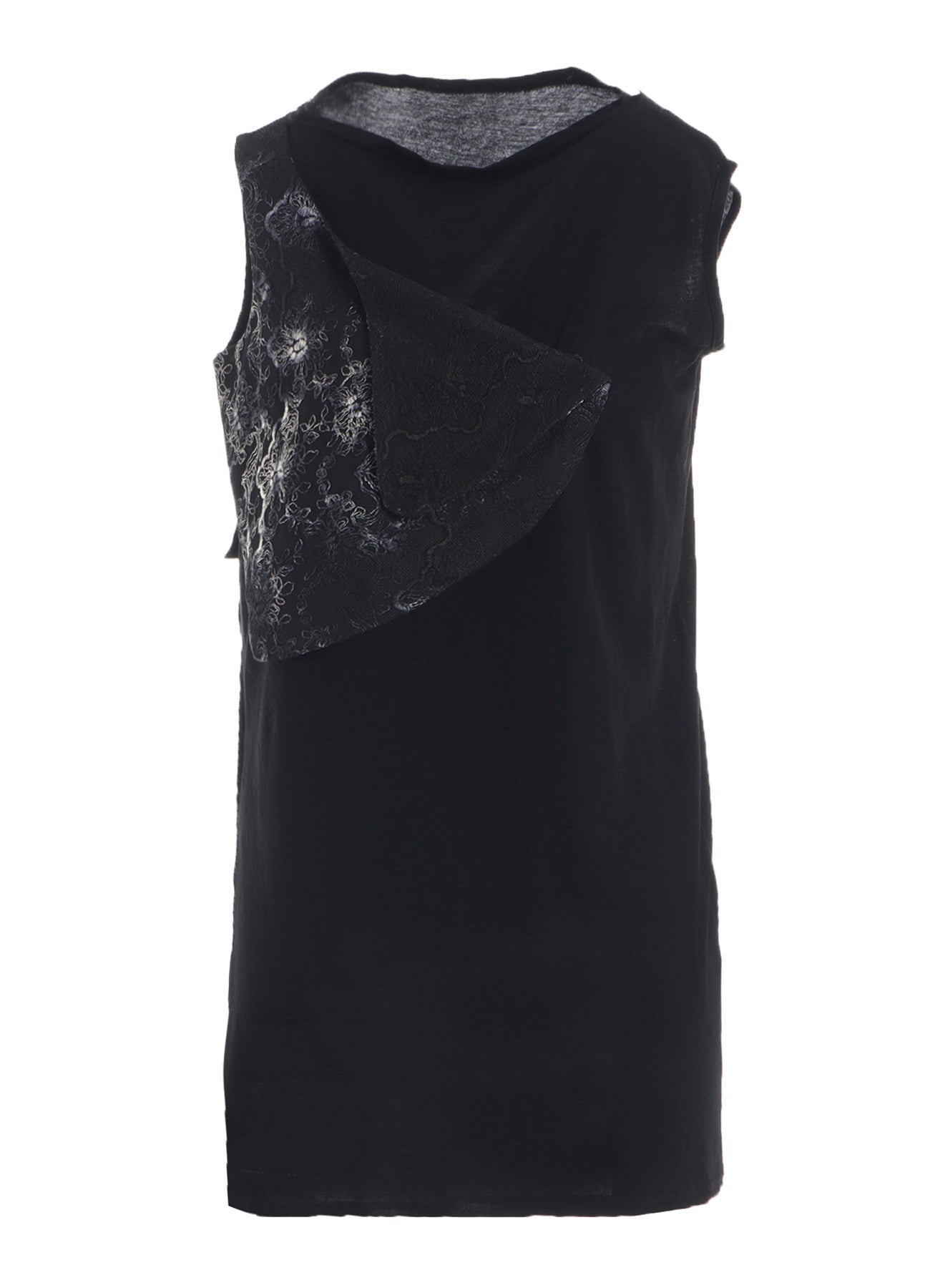 LACE CLOTH MOTIF TANK TOP