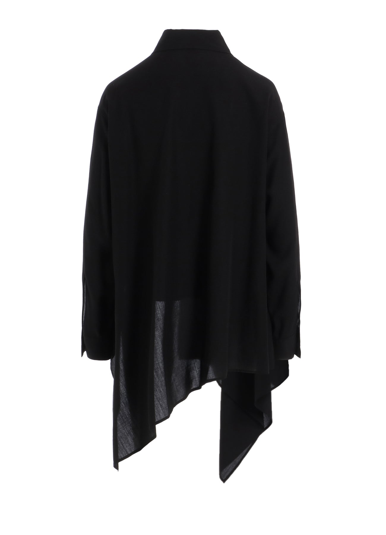 CELLULOSE LONG ASYMMETRY BLOUSE