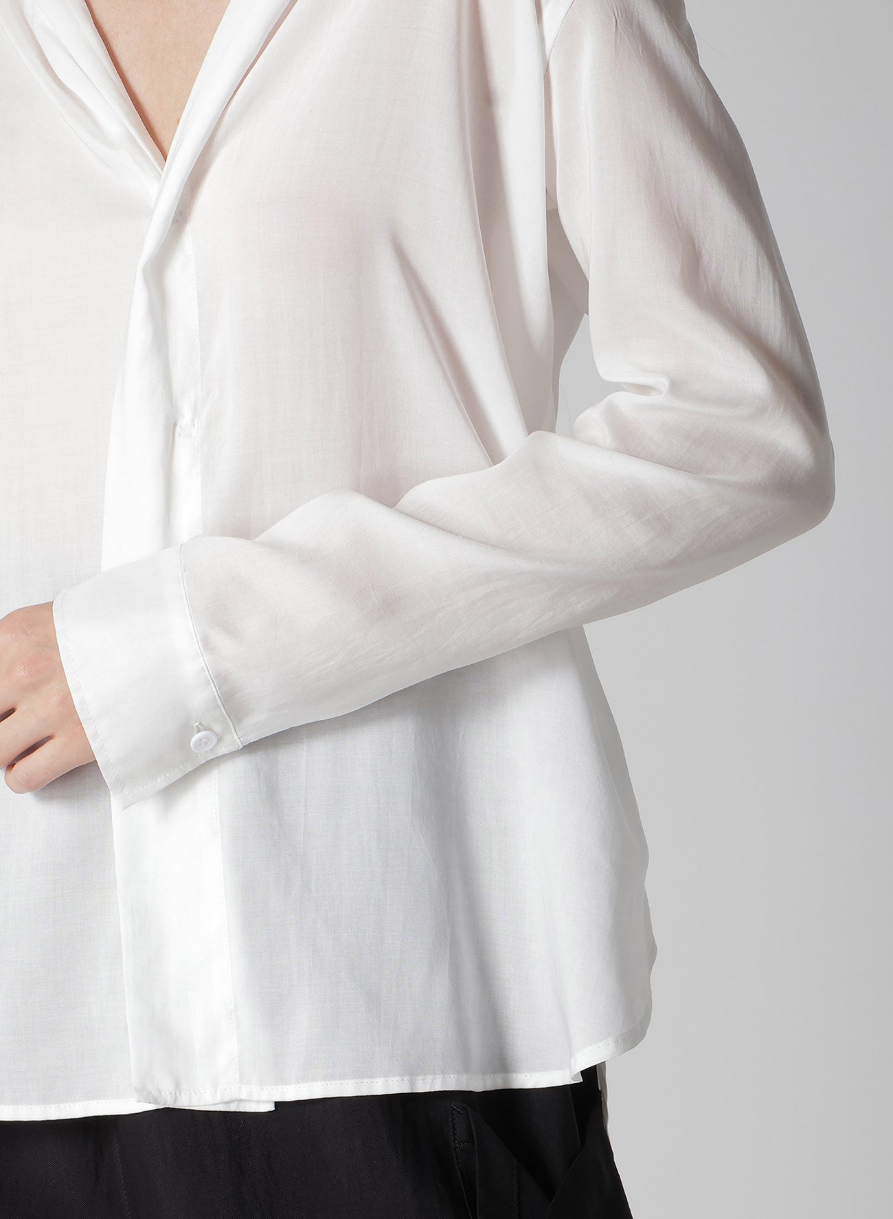 【1/11 10:00(JST) Release】Ten LAWN DRAPED DETAIL HOOD DRESS