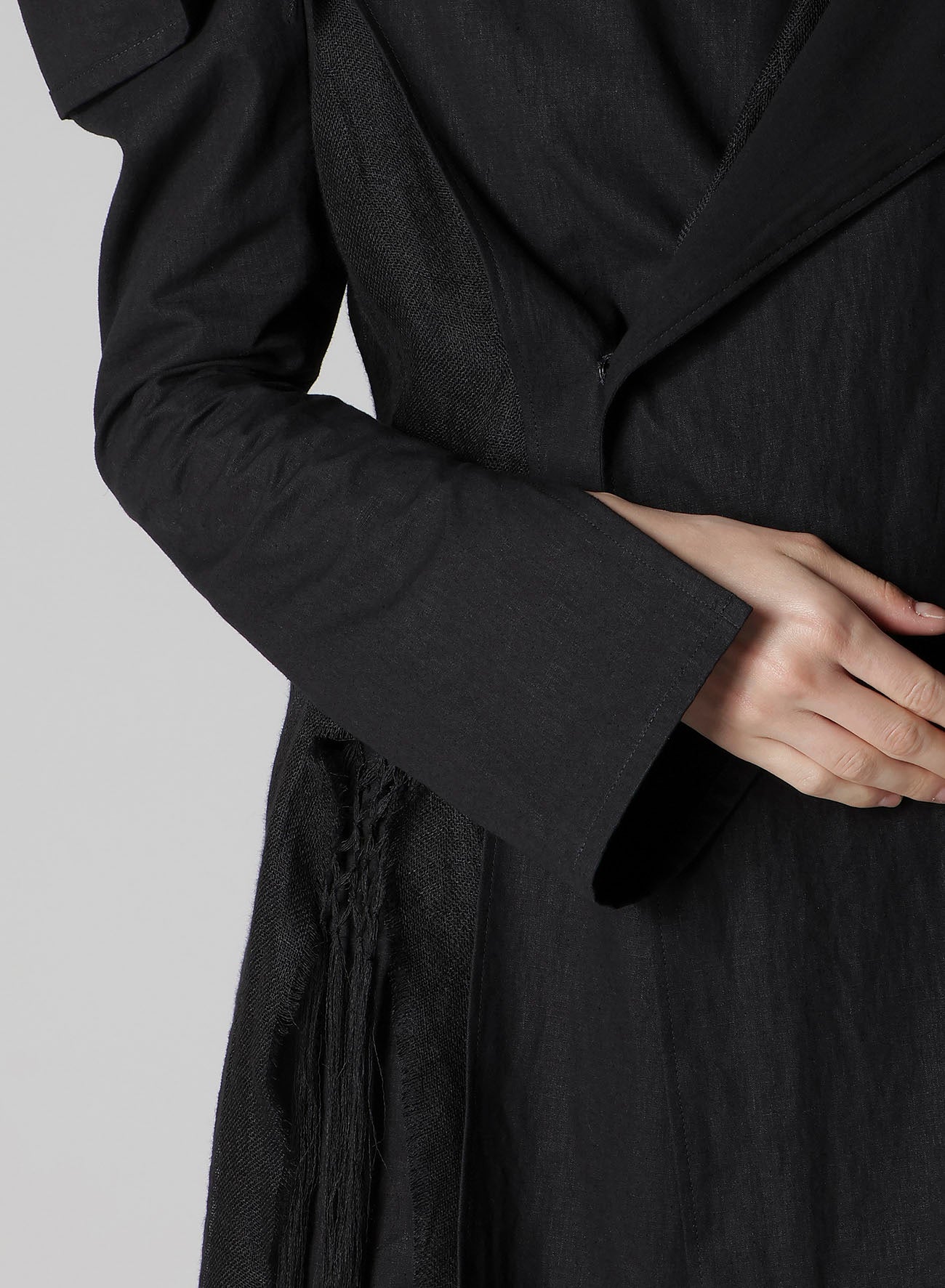 FRINGE LONG JACKET – THE SHOP YOHJI YAMAMOTO