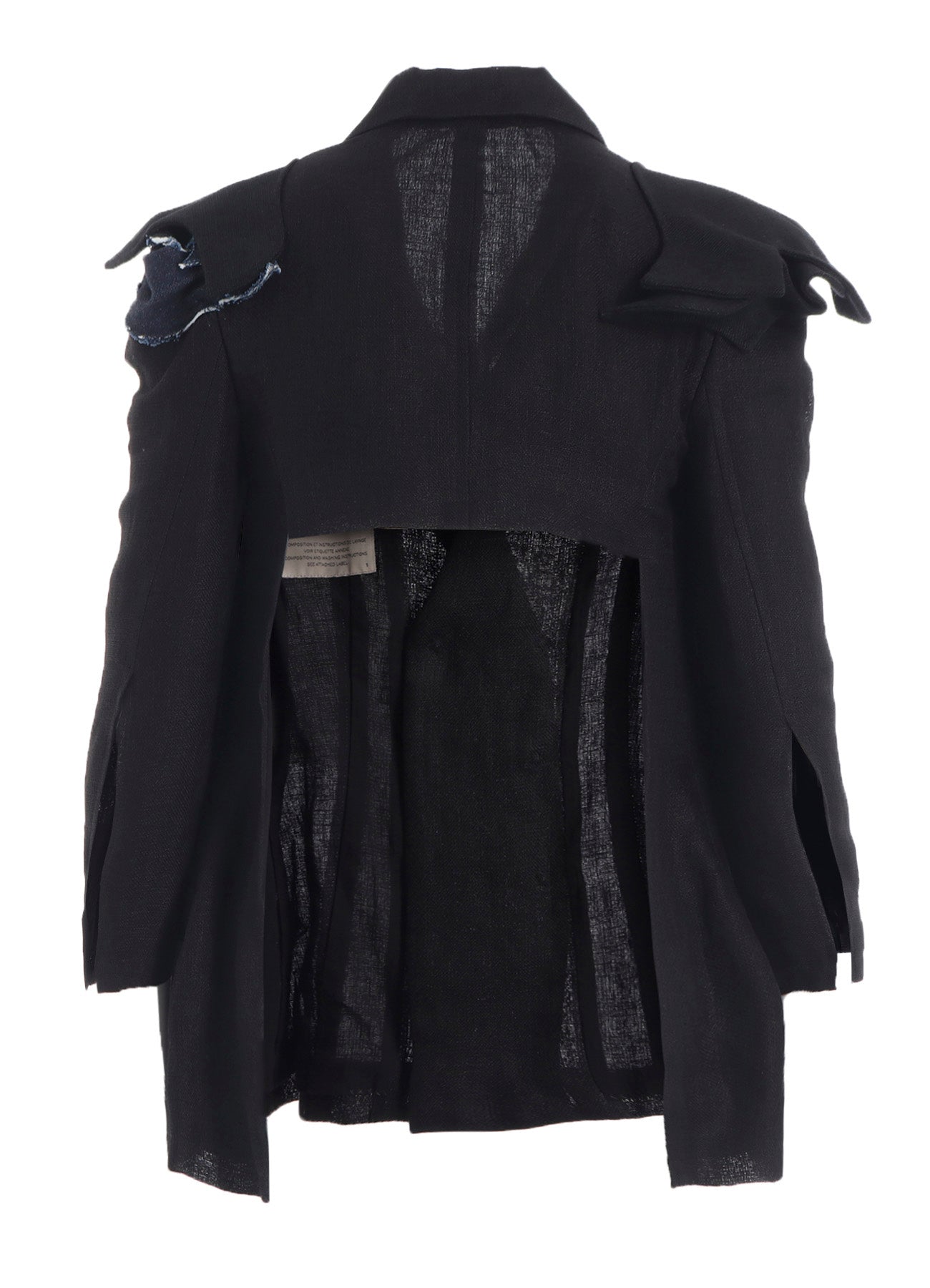 Li DOUBLE GAUZE SHOULDER MOTIF JACKET