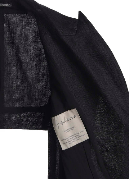 Li DOUBLE GAUZE SHOULDER MOTIF JACKET