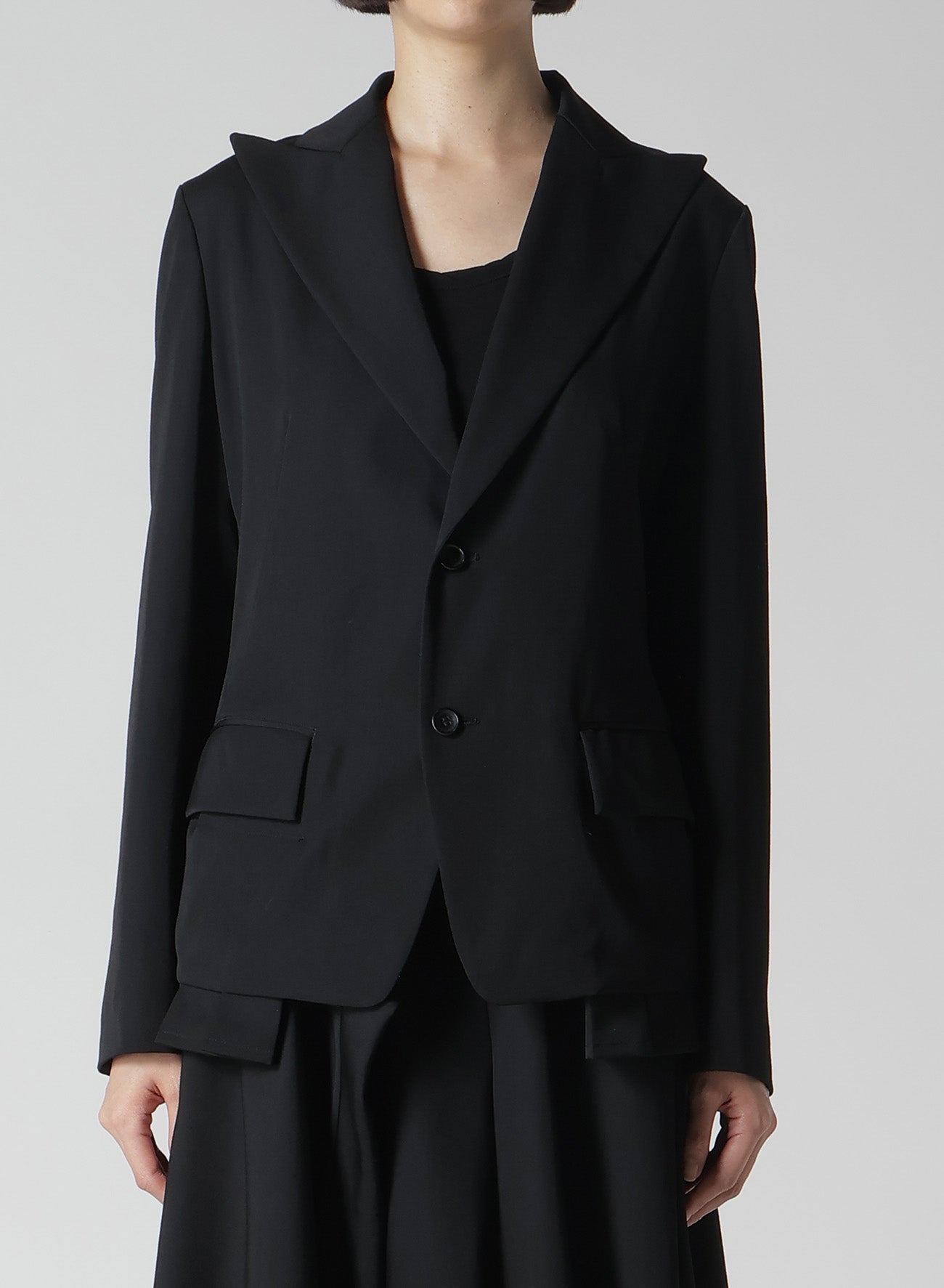 【1/11 10:00(JST) Release】GABARDINE PLEATS DETAIL JACKET