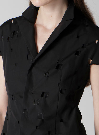 BROAD SQUARE LACE JACKET