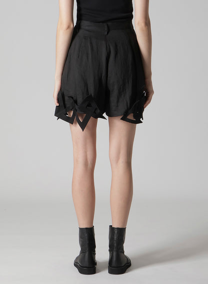 CHAIN MOTIF SHORT PANTS