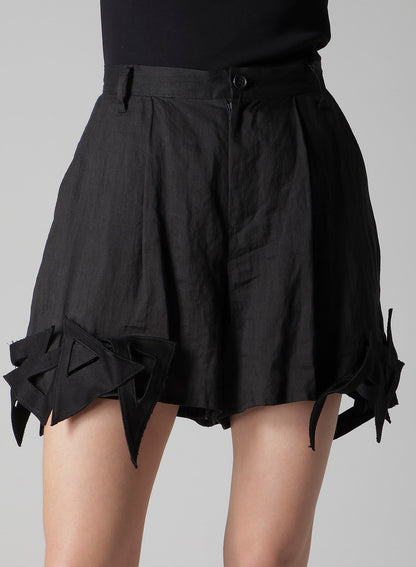 CHAIN MOTIF SHORT PANTS