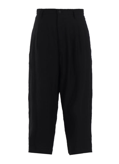 RAMIE TWILL CROPPED PANTS