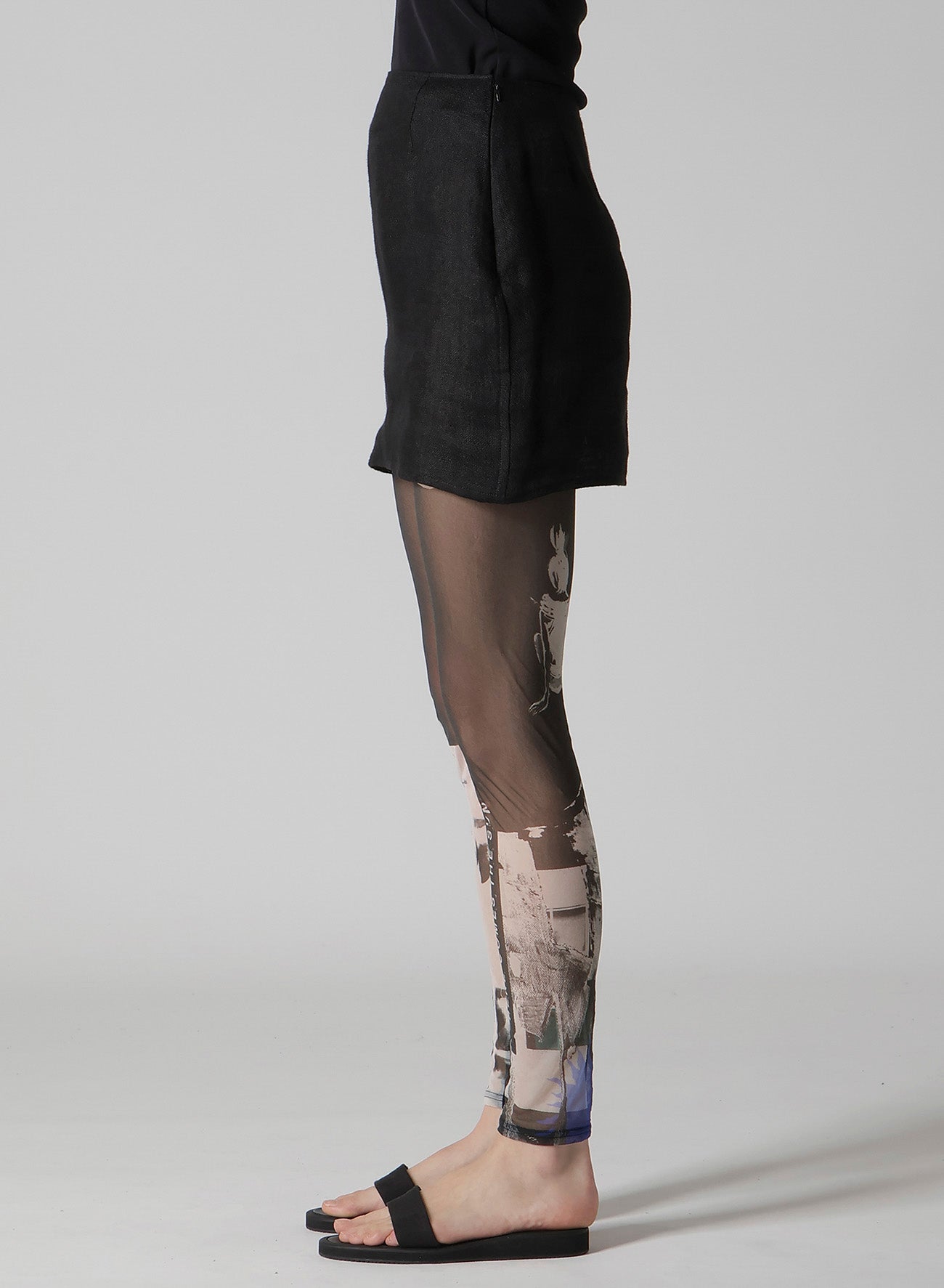 C-PATTERN E BASIC LEGGINGS B