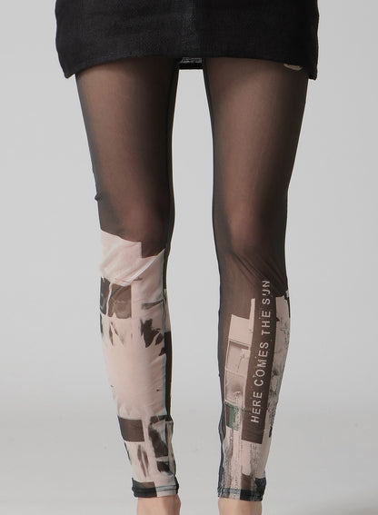 C-PATTERN E BASIC LEGGINGS B