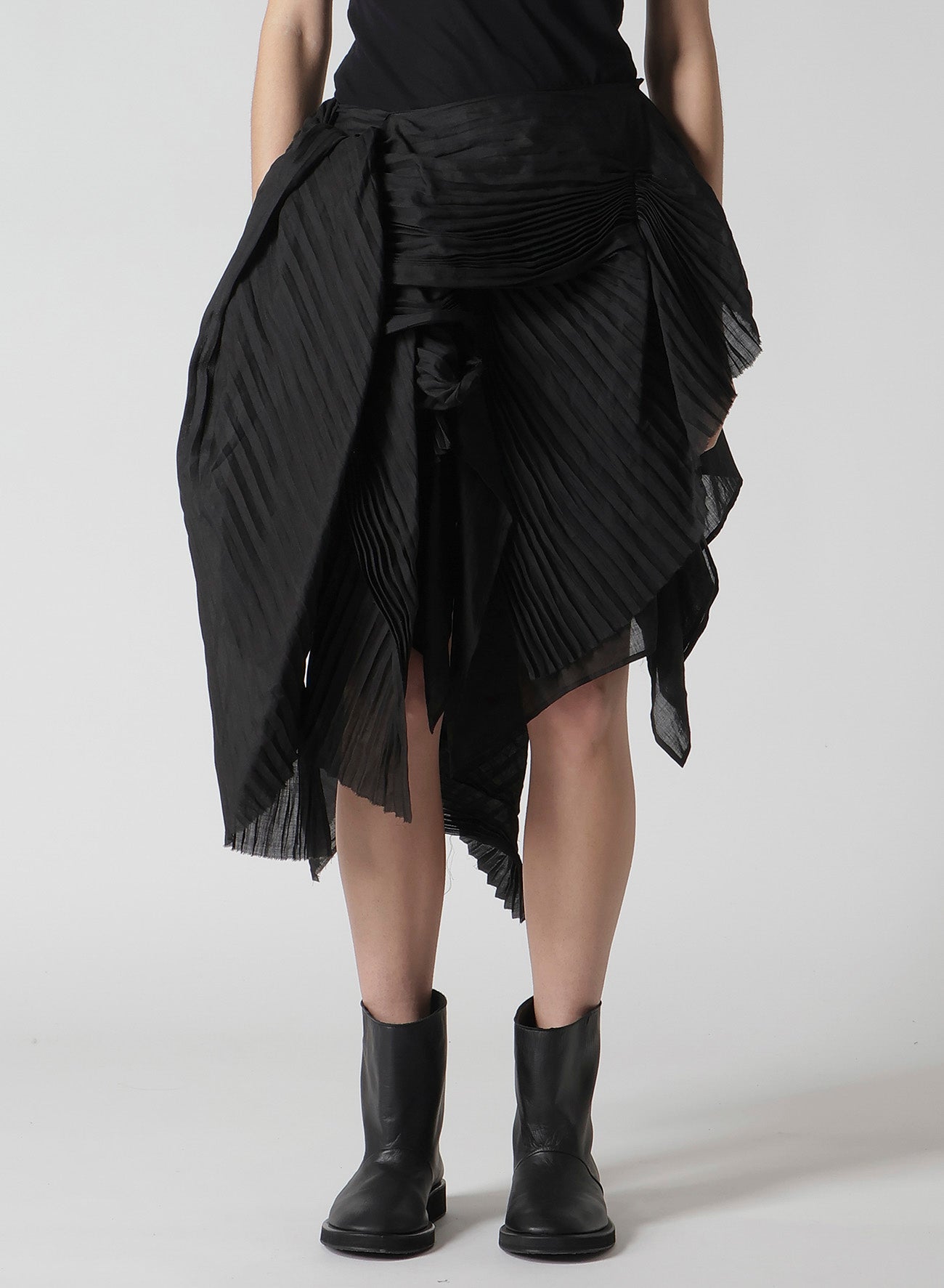 Ra LAWN PLEATED SKIRT A