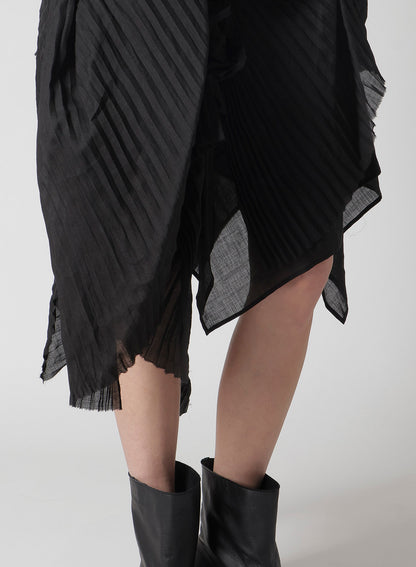 Ra LAWN PLEATED SKIRT A