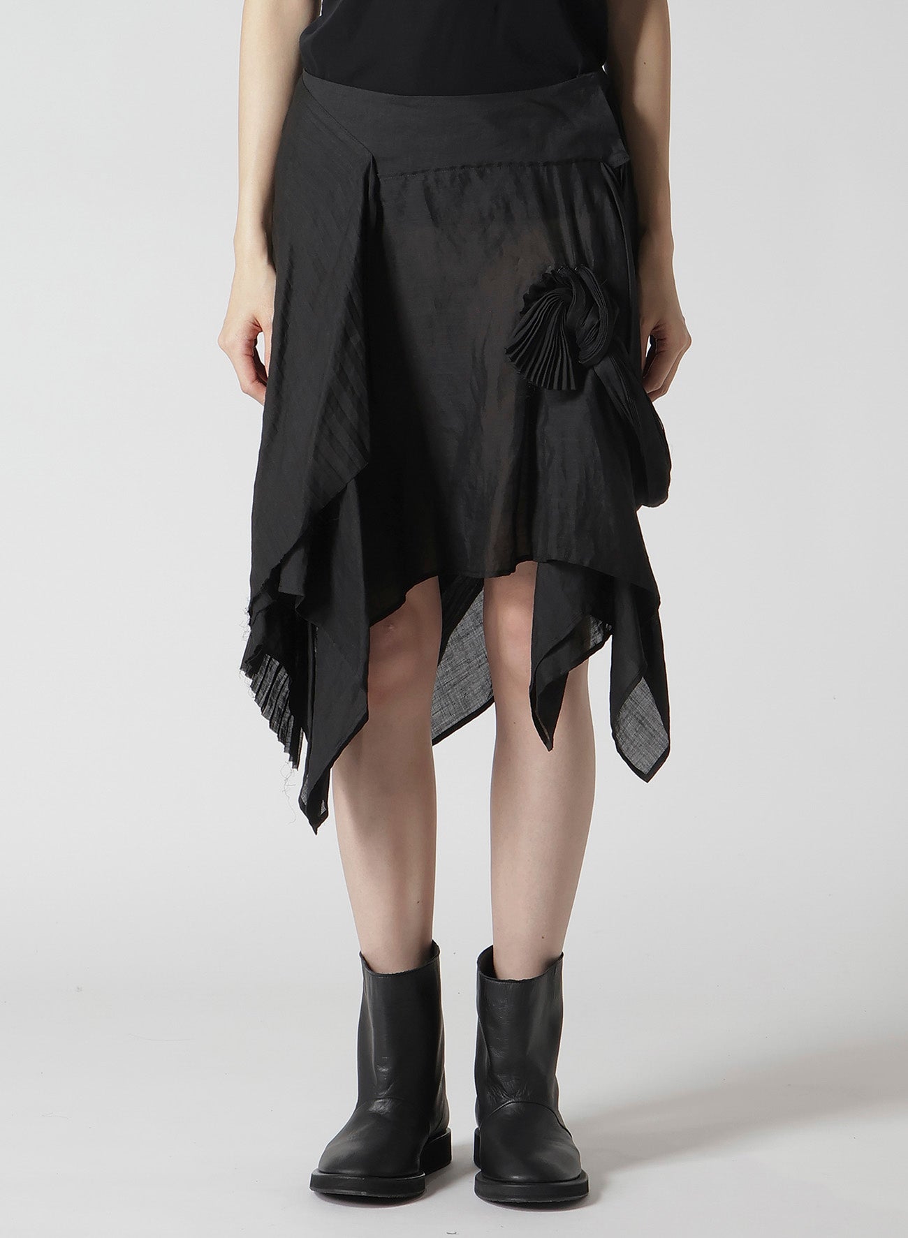 Ra LAWN PLEATED SKIRT B