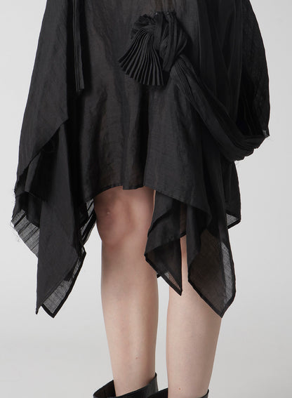 Ra LAWN PLEATED SKIRT B