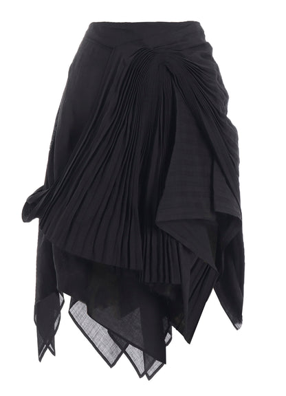 Ra LAWN PLEATED SKIRT B