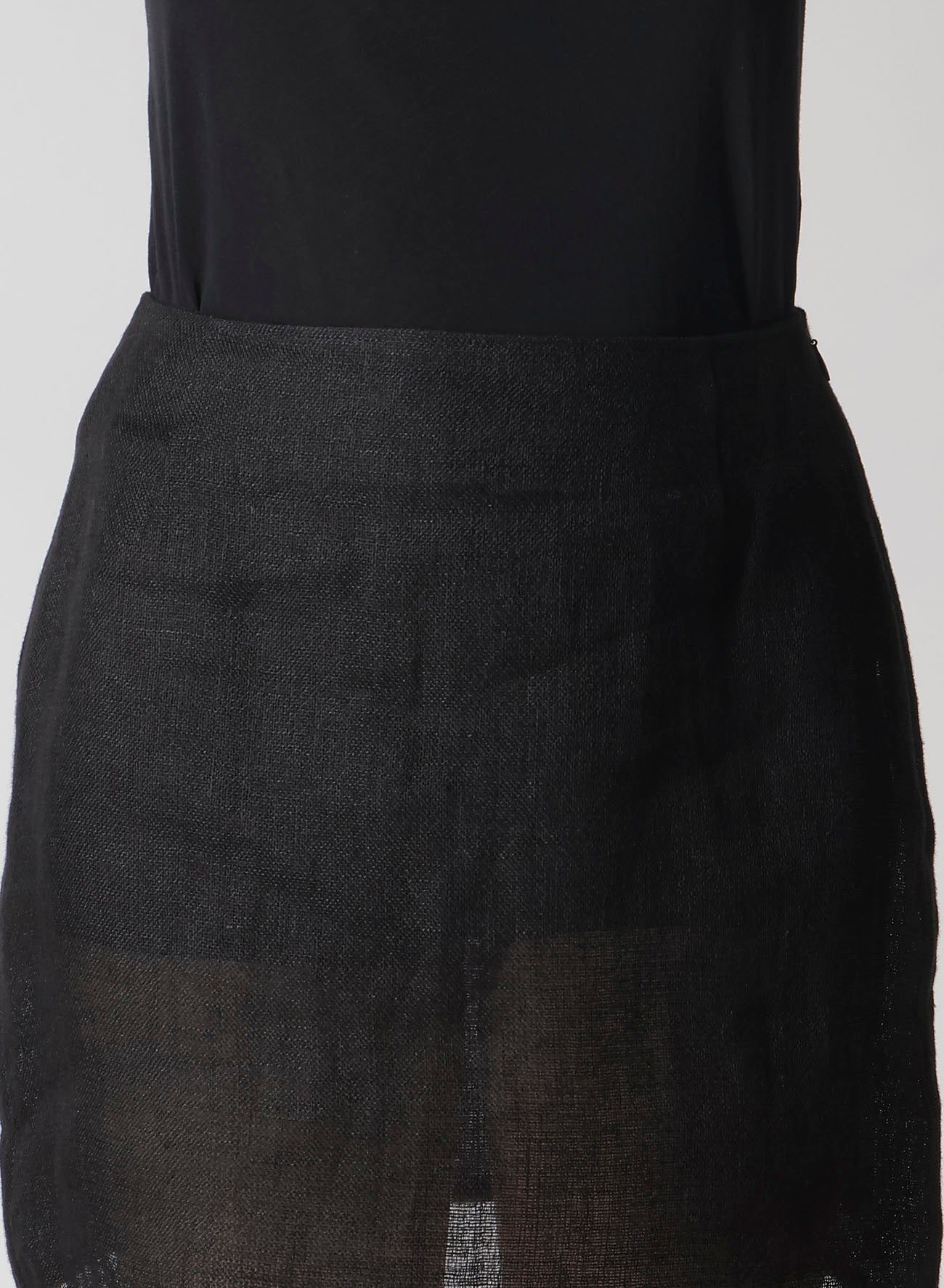 Li DOUBLE GAUZE BASIC MINI SKIRT