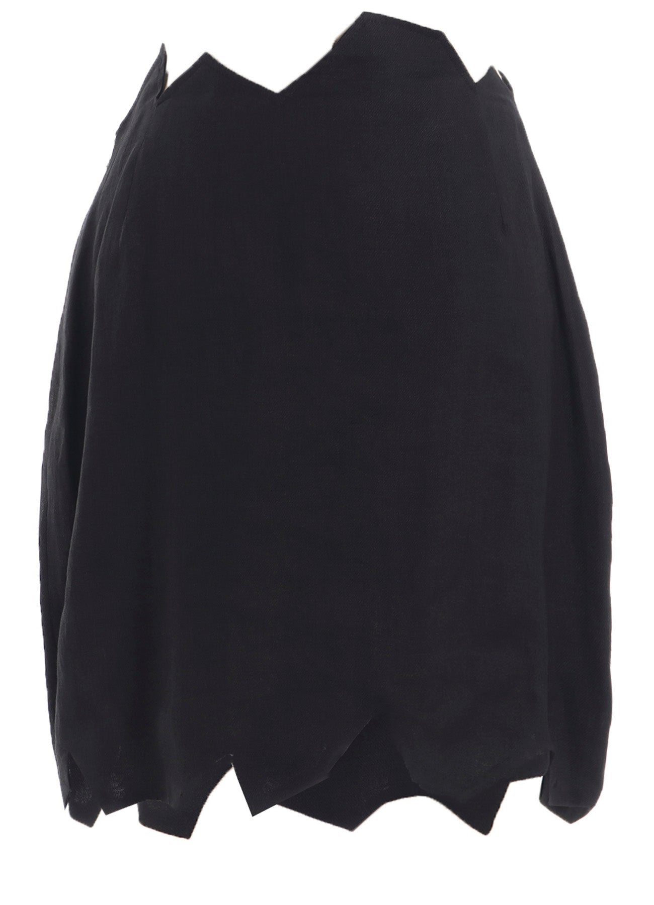 Ra TWILL ZIG ZAG MINI SKIRT