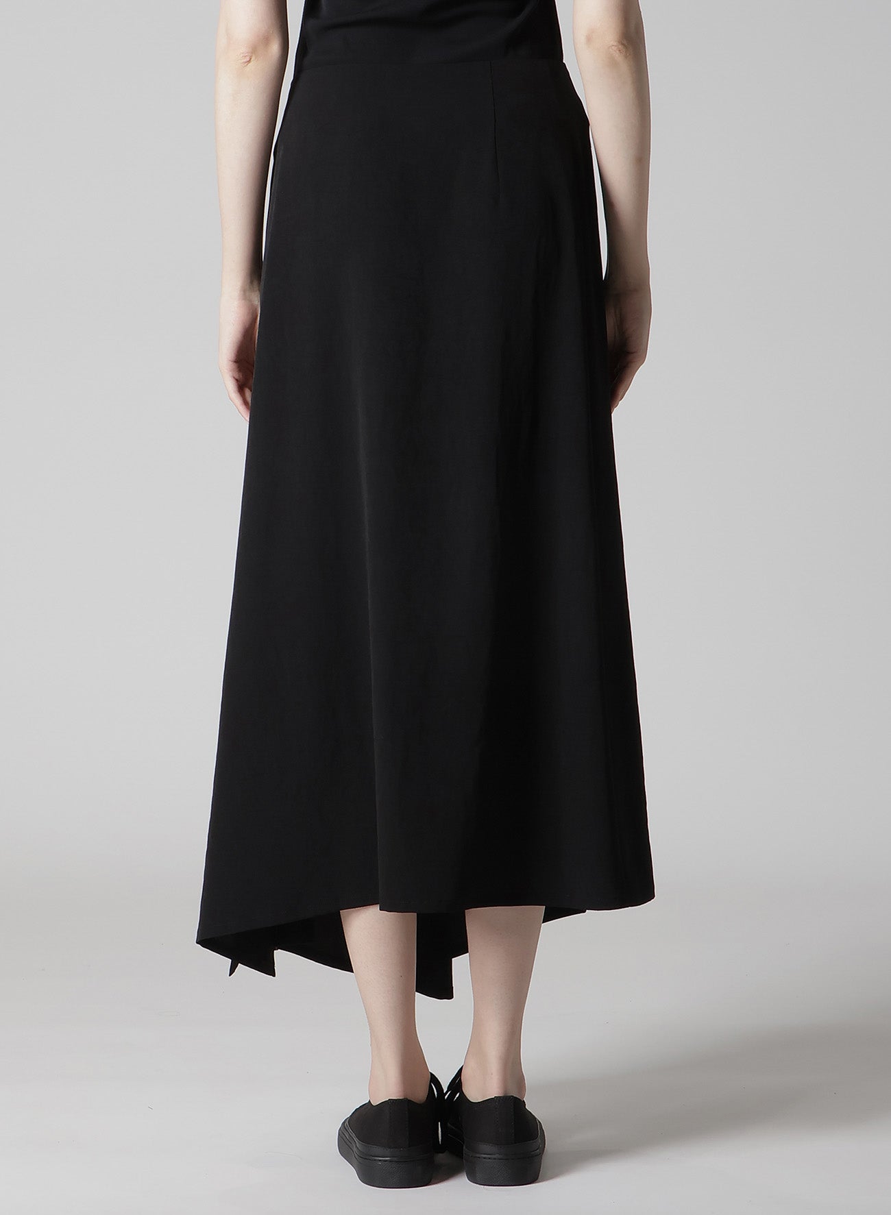 【1/11 10:00(JST) Release】TA/PE CREPE DE CHINE L DRAPED SKIRT