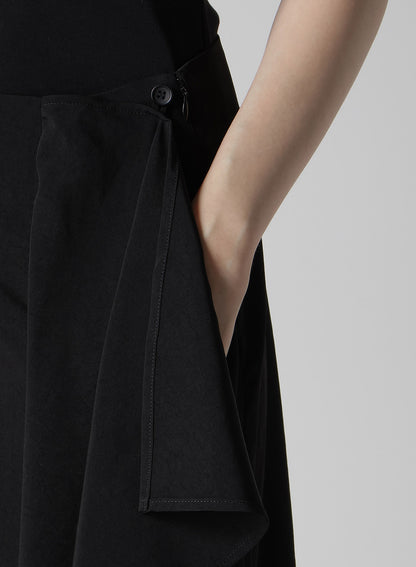 【1/11 10:00(JST) Release】TA/PE CREPE DE CHINE L DRAPED SKIRT