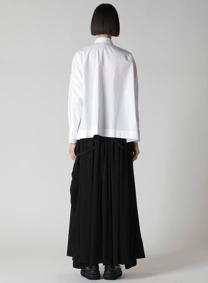 BROAD OVERSIZED BLOUSE