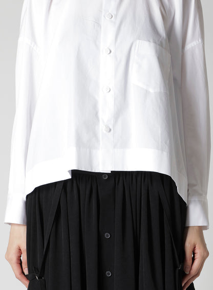 BROAD OVERSIZED BLOUSE