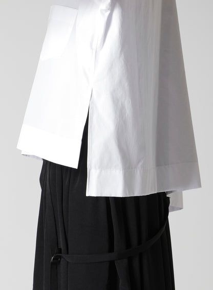 BROAD OVERSIZED BLOUSE