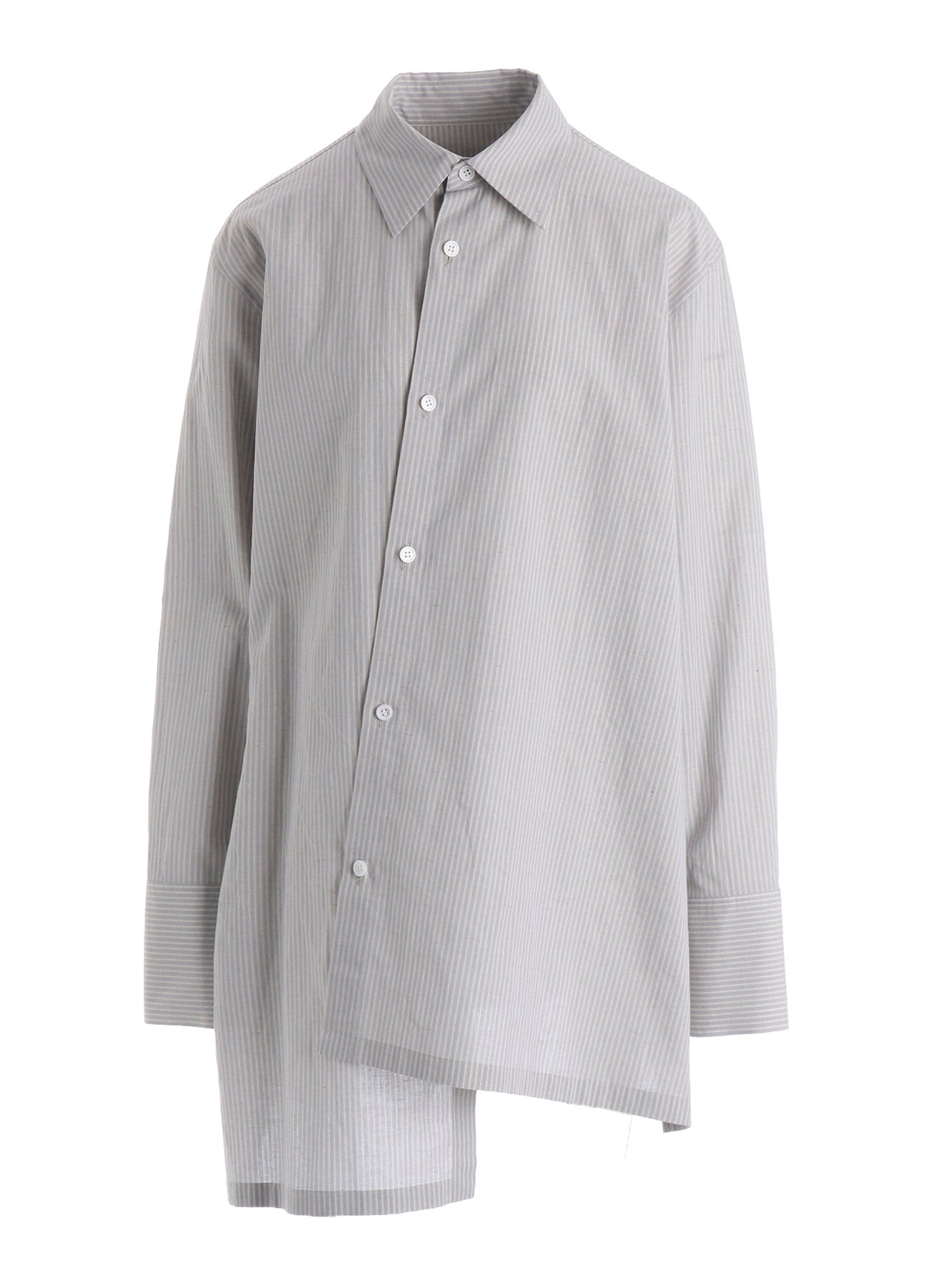 C/Li STRIPE ASYMMETRICAL BLOUSE – THE SHOP YOHJI YAMAMOTO