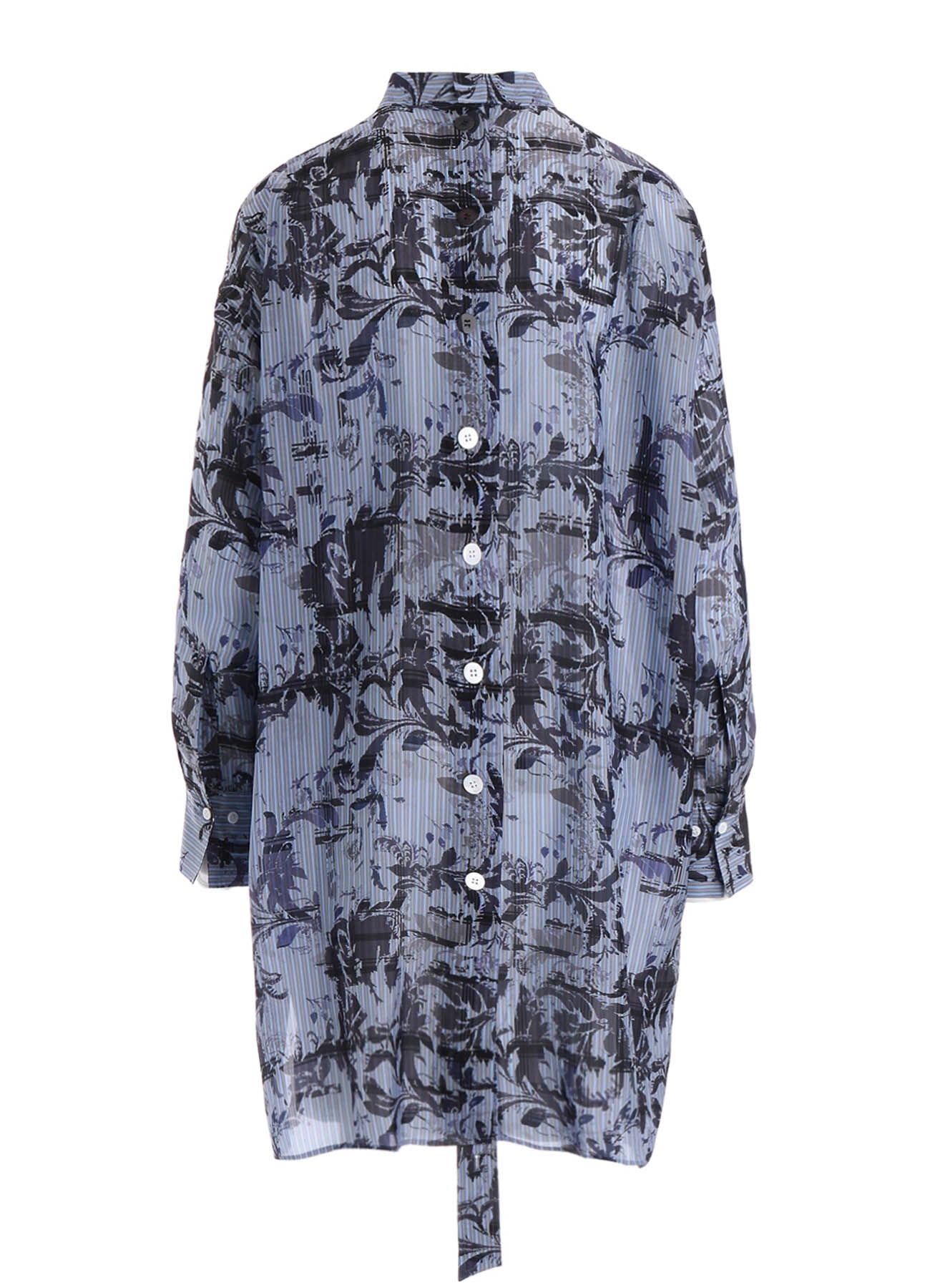 Cu PLAID PT STRIPE BUTTON DETAIL SHIRT