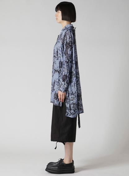 Cu PLAID PT STRIPE BUTTON DETAIL SHIRT