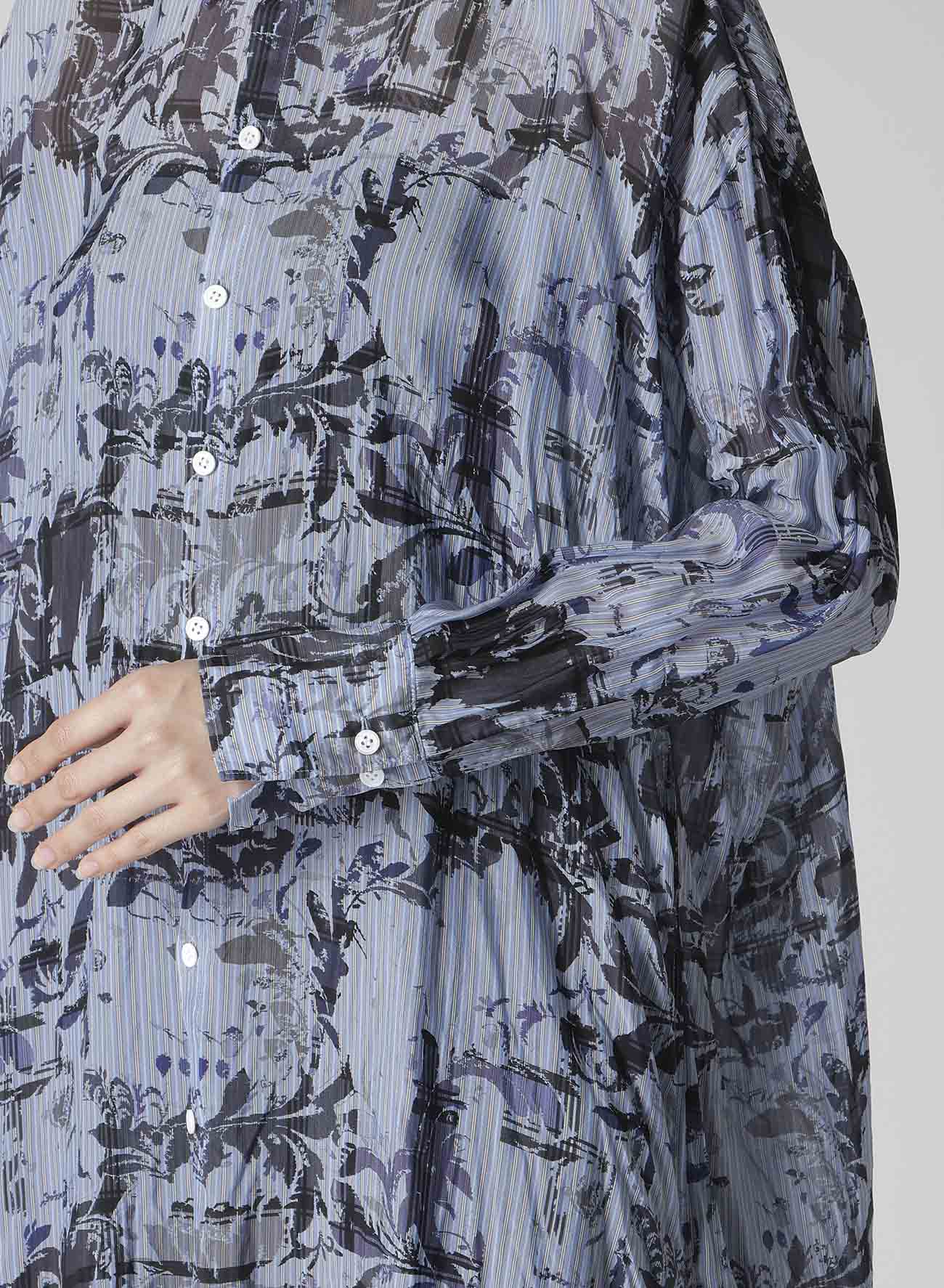 Cu PLAID PT STRIPE BUTTON DETAIL SHIRT